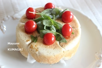 ～カマンベールチーズで手軽につくるpizza Margherita～
                            3Dピッツァ（ピザ）・マルゲリータ