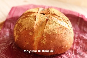  黒ねりごまたっぷり！グラデが可愛いブール