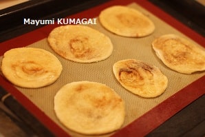 カリカリしてお煎餅みたいなブレッド・クロッカン
