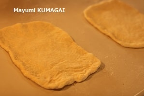 カリカリしてお煎餅みたいなブレッド・クロッカン