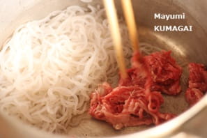 牛丼みたいなお味、カロリー控え目、うまうま♪牛肉のしぐれ煮