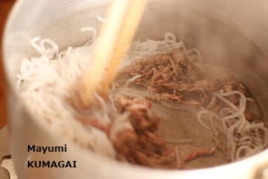牛丼みたいなお味、カロリー控え目、うまうま♪牛肉のしぐれ煮