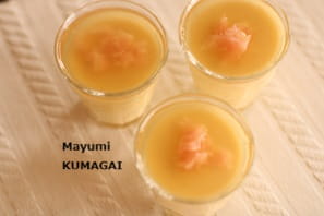 お鍋でスがはいらないでできるぷるぷる♪茶碗蒸し。生姜を桜に見立てて銀餡で懐石風に。