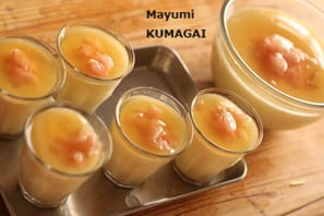 お鍋でスがはいらないでできるぷるぷる♪茶碗蒸し。生姜を桜に見立てて銀餡で懐石風に。