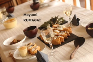 オープンいなり寿司を3種つくる、しらす＆紫蘇、ツナ、黒豆納豆＆黒ごま