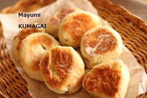 フライパンで焼く、きんぴらごぼうのお焼き・かぼちゃのお焼き