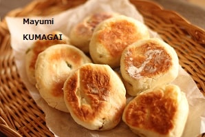 フライパンで焼く、きんぴらごぼうのお焼き・かぼちゃのお焼き