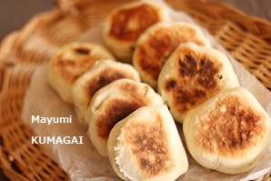 フライパンで焼く、きんぴらごぼうのお焼き・かぼちゃのお焼き