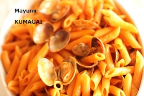 ボンゴレ・ロッソのペンネPenne alle vongole rosseをトマトジュースで作ってみた