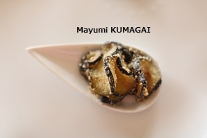 おつまみに、素麺にも。生茄子の塩もみナムル