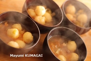 ドイツ風ダンプリング入り野菜スープ