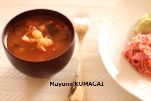 ドイツ風ダンプリング入り野菜スープ
