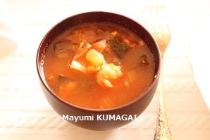 ドイツ風ダンプリング入り野菜スープ