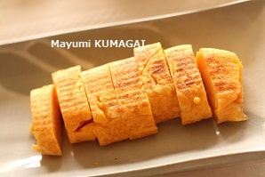 皆が大好き、甘い卵焼きをホットプレートで超簡単につくっちゃいました