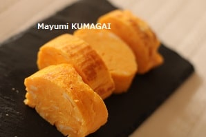 皆が大好き、甘い卵焼きをホットプレートで超簡単につくっちゃいました