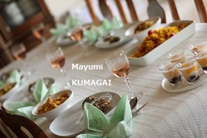 カレーのおともに、トマトのパエリア風ターメリックライス