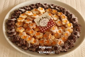 ミッシェルバッハのクッキーローゼ風クッキーをお菓子教室で作ってみた