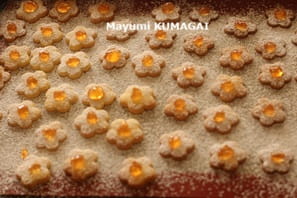 ミッシェルバッハのクッキーローゼ風クッキーをお菓子教室で作ってみた