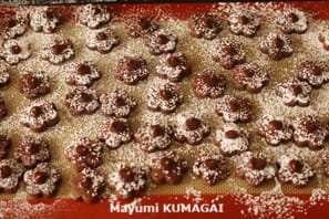 ミッシェルバッハのクッキーローゼ風クッキーをお菓子教室で作ってみた