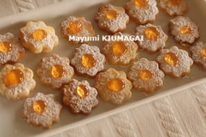ミッシェルバッハのクッキーローゼ風クッキーをお菓子教室で作ってみた