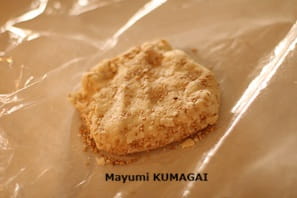 Biscuits au sésame grillé
焼き胡麻のフレンチビスケット.フランスの Les Mirliflores（レ・ミルリフルール）の再現レシピ。
