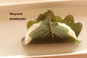 手間のかかる柏餅。餅を蒸さずに、茹でてつくる、オリジナルの製法を考案。超簡単にこどもの日を楽しめるレシピができました。 
