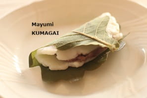 手間のかかる柏餅。餅を蒸さずに、茹でてつくる、オリジナルの製法を考案。超簡単にこどもの日を楽しめるレシピができました。 
