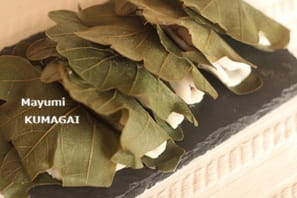 手間のかかる柏餅。餅を蒸さずに、茹でてつくる、オリジナルの製法を考案。超簡単にこどもの日を楽しめるレシピができました。 