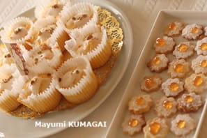 軽いお味でレモン果実をたっぷり使用したレモンケーキはカップでつくるとレモン型不要だし、アイシングを綺麗にかけやすい