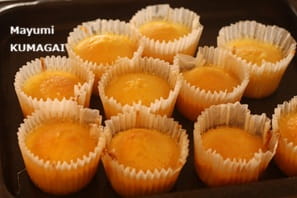軽いお味でレモン果実をたっぷり使用したレモンケーキはカップでつくるとレモン型不要だし、アイシングを綺麗にかけやすい