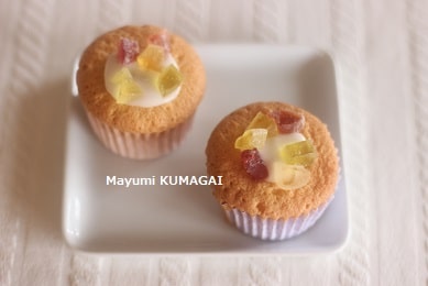 熊谷真由美の再現レシピ|リリエンベルグ風カップケーキ