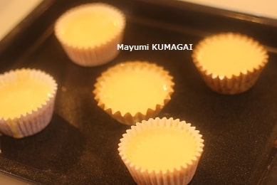 熊谷真由美の再現レシピ|リリエンベルグ風カップケーキ